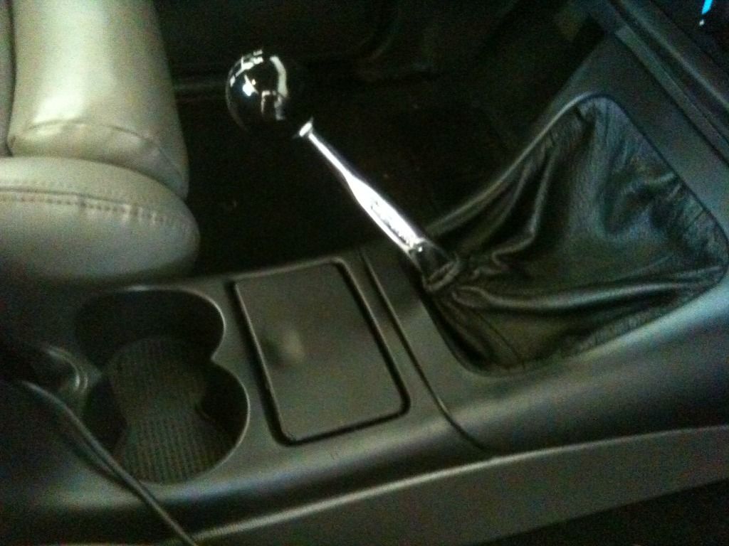 I opted for the S10 tail-shaft conversion as I wanted it to come out of my  console in a specific location.