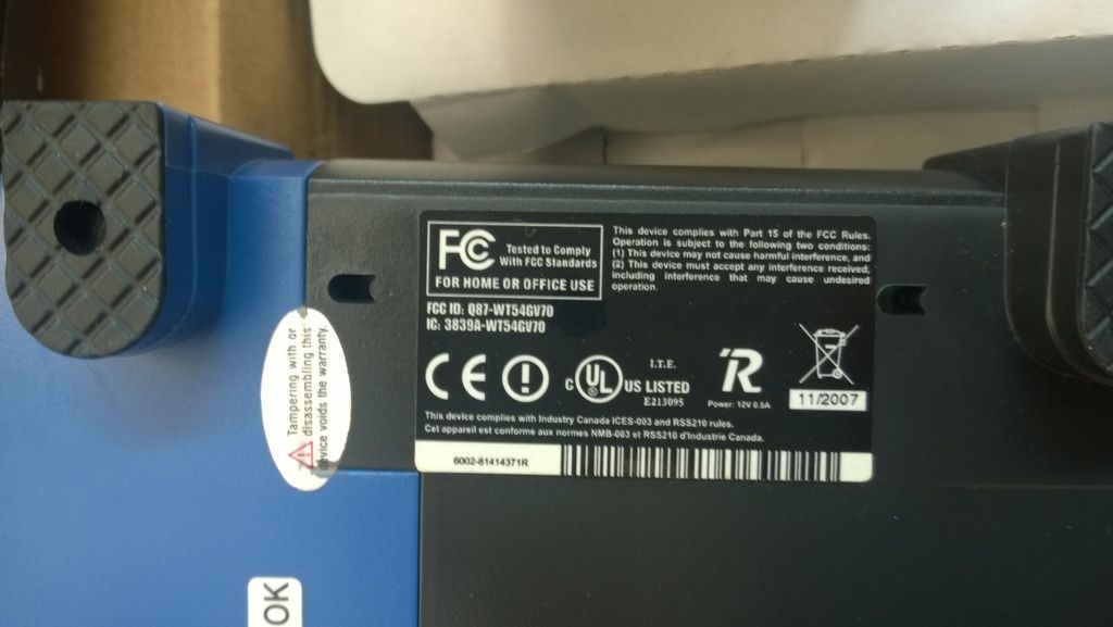 Bán Router Linksys WRT54G ver 7 còn mới, full trùng MAC và SN box .... - 3