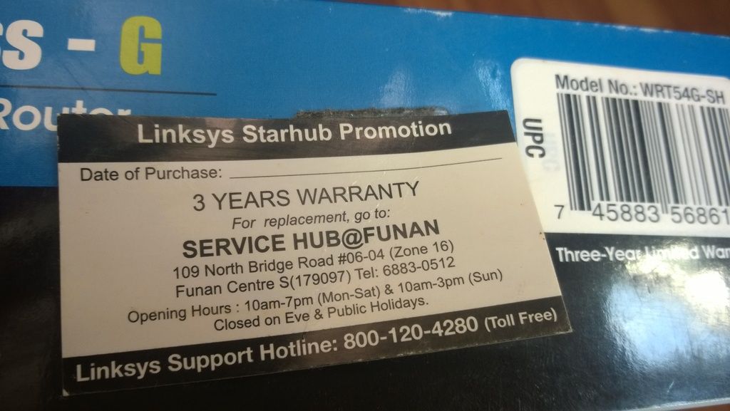 Bán Router Linksys WRT54G ver 7 còn mới, full trùng MAC và SN box .... - 9