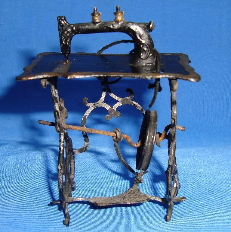 Old Vintage Pewter Material Miniature Sewing Machine from Germany 1930 Very Rare eBay