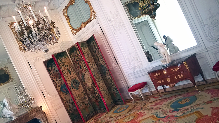 Palácio de Versalhes: um dos aposentos da realeza
