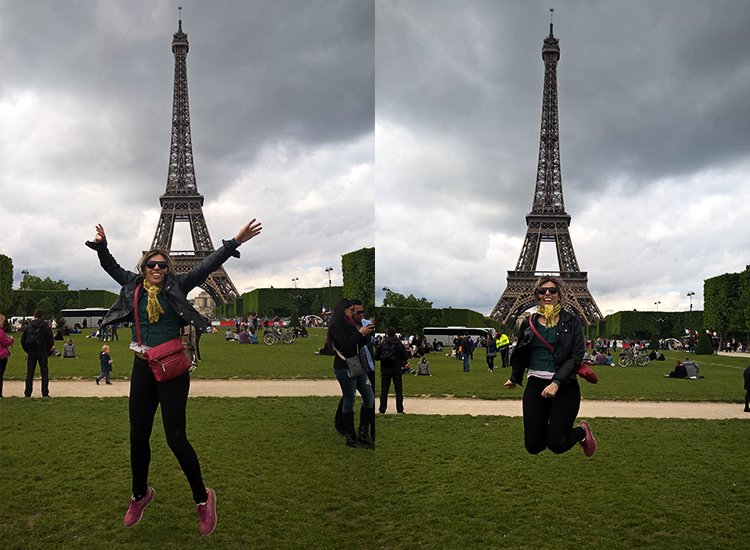 Torre Eiffel - porque tem que pagar mico, não é?