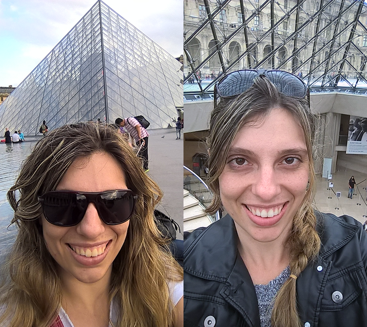 Museu do Louvre - acreditam que são as únicas fotos da pirâmide que tenho?! #fail