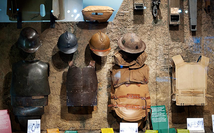 Imperial War Museum - As roupas dos soldados