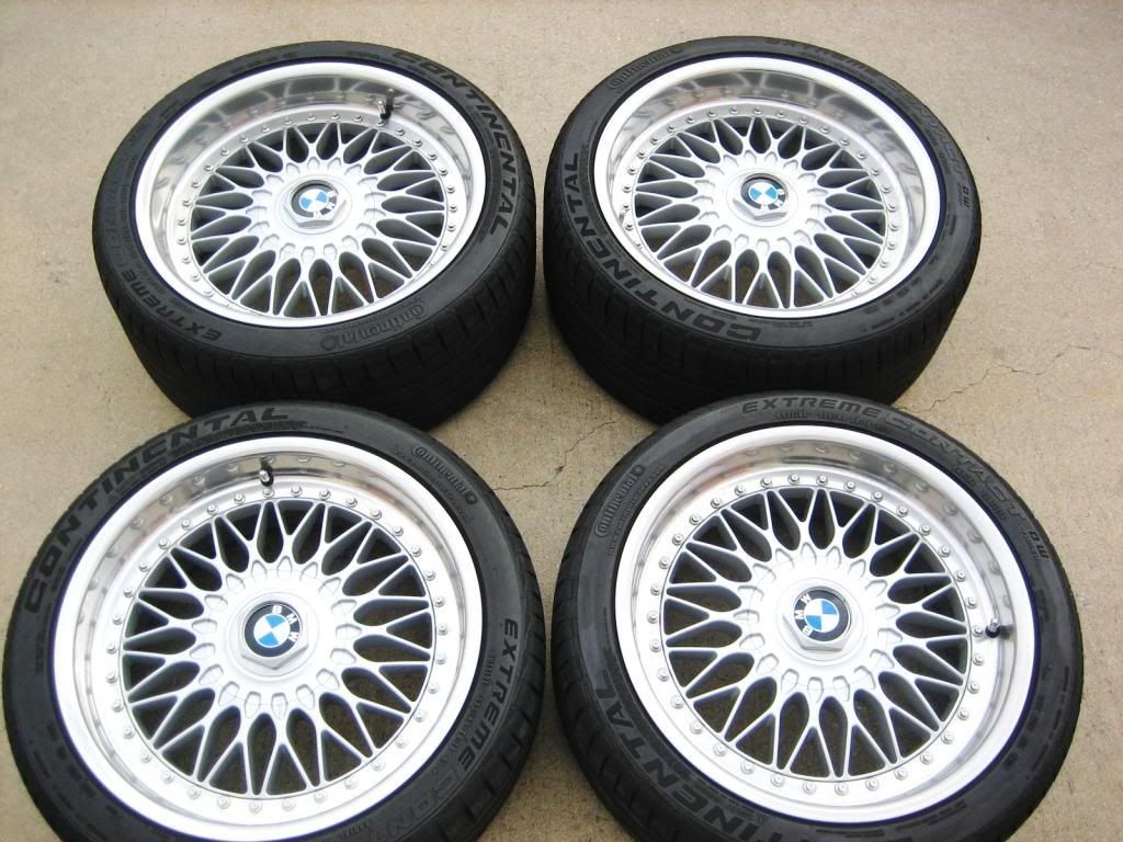 BMW BBS 18 STAGGERED Style 5 OEM Wheels E39 E38 E32 E34 E31 E28 M5 E30 ...