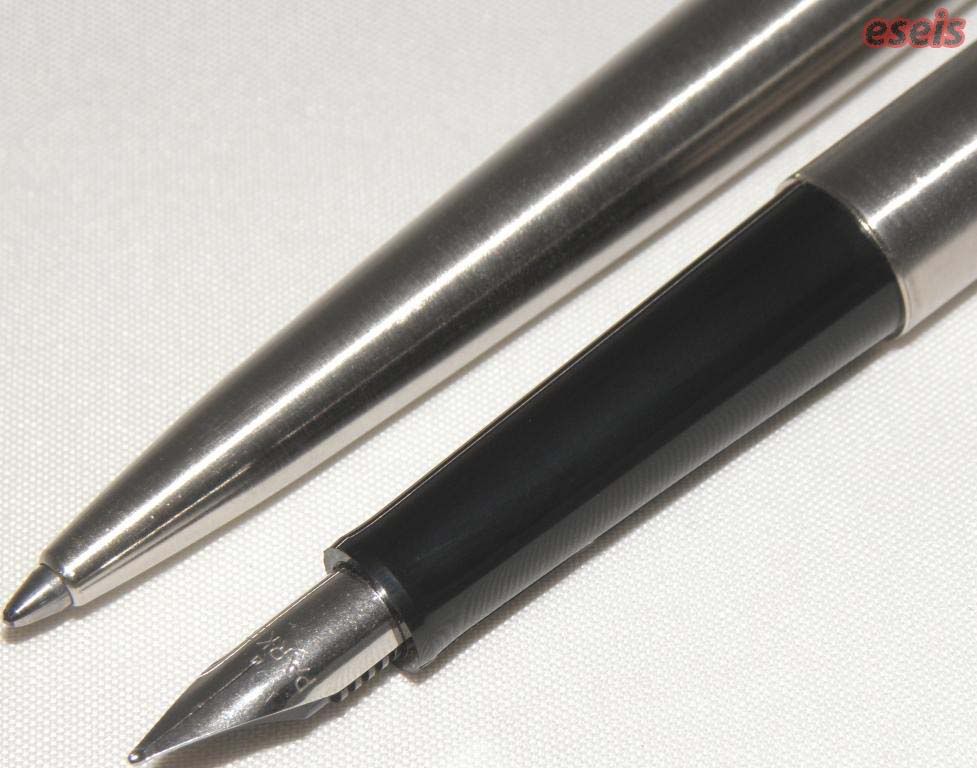 Pióro wieczne i długopis przednia część korpusu