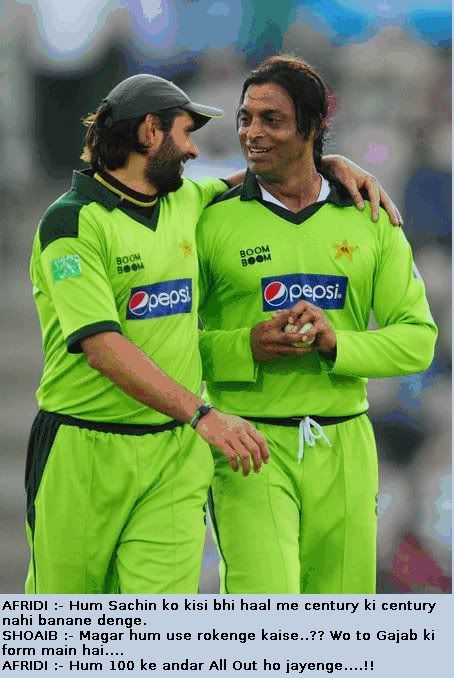 securedownload - How afridi n shoaib planned to stop sachin's centu