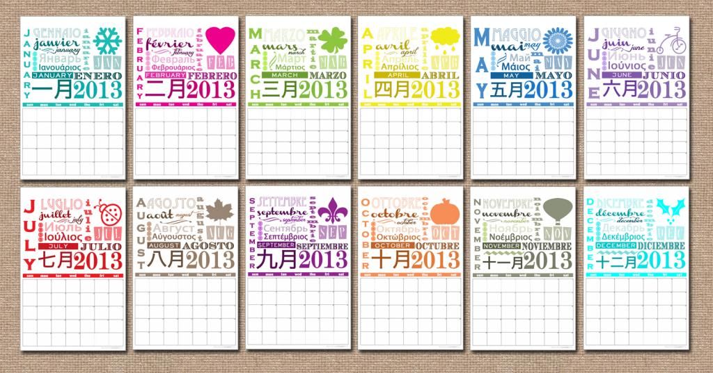 2013 Calendar