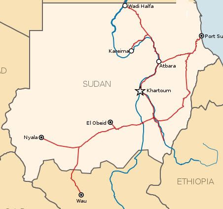 Image result for ‫السكة الحديد sudan‬‎