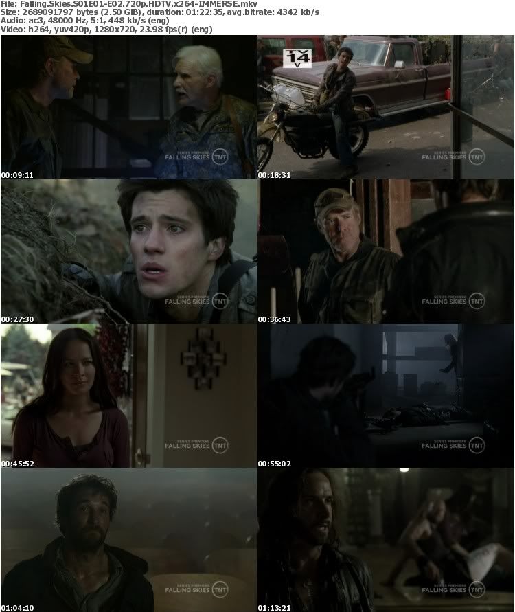 Falling Skies S01E01E02 720p HDTV x264IMMERSE