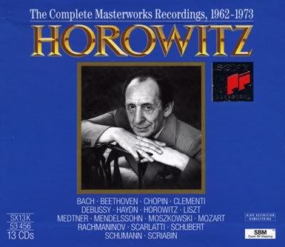 Vladimir Horowitz - The Complete Masterworks Recordings 1962-1973 (13CD Box Set) (1993)