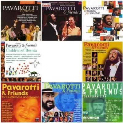 Luciano Pavarotti And Friends Collection Dvd