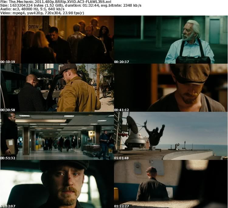 The Mechanic 2011 480p BRRip XViD AC3-FLAWL3SS The Mechanic 2011 480p BRRip XViD AC3-FLAWL3SS