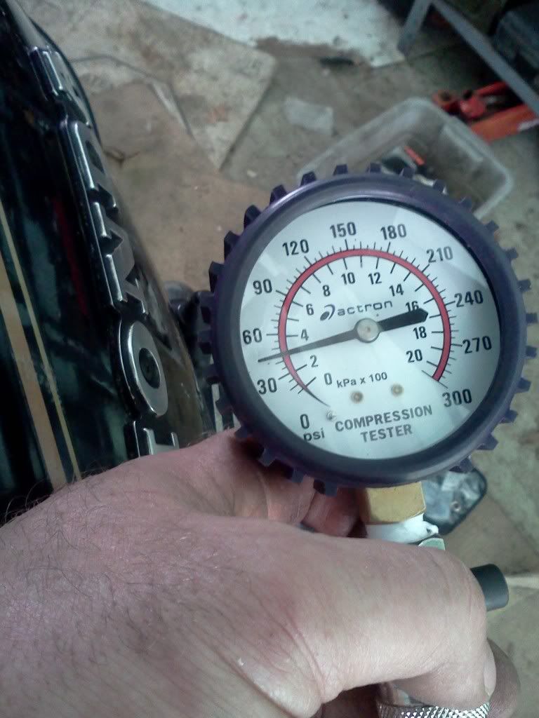 GL500 Low compression in one cylinder