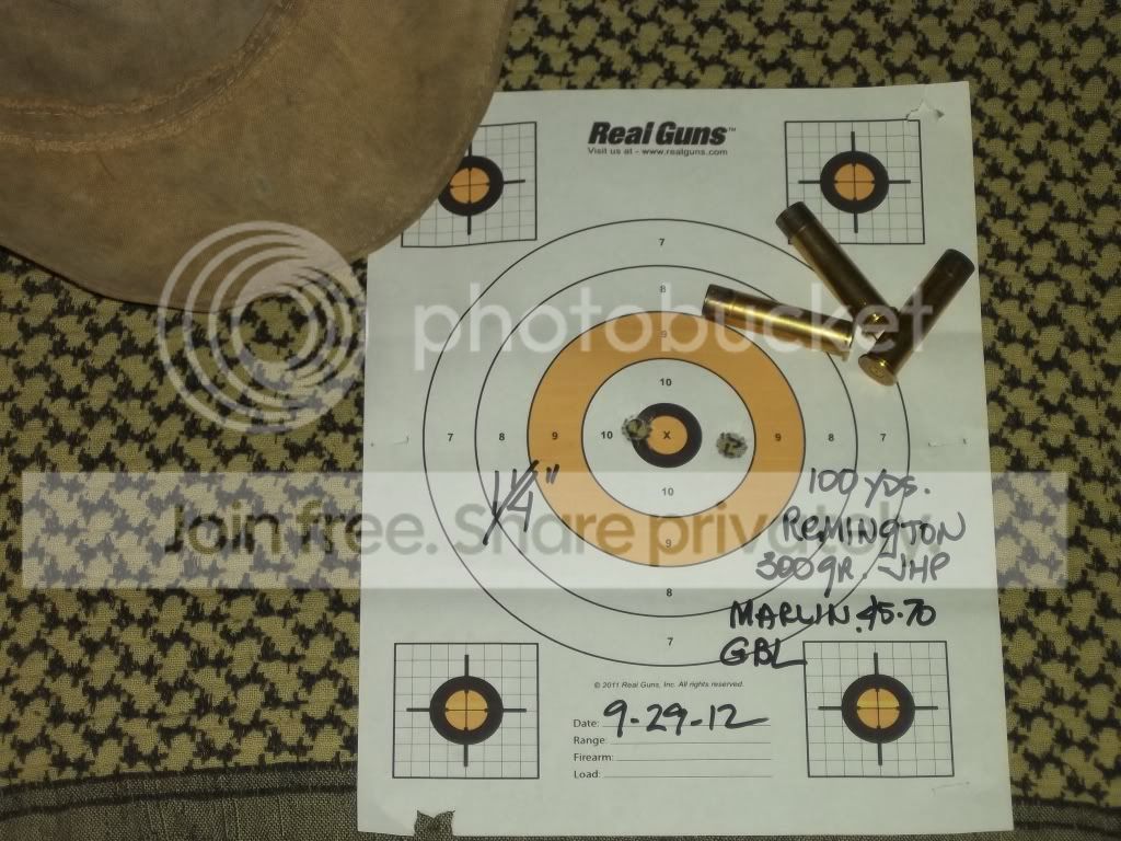 My Marlin 1895 GBL at the Range | Bushcraft USA Forums