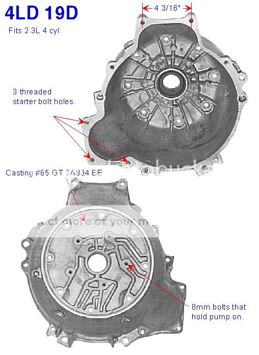 Ford vulcan bellhousing pattern #7