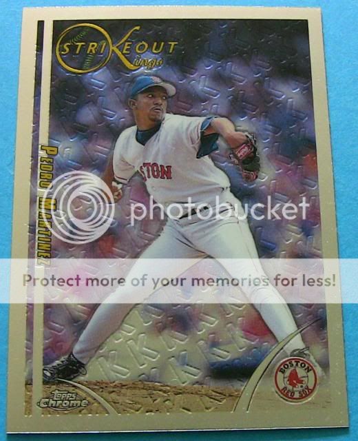   MARTINEZ, 1999 TOPPS CHROME #449. Card is in nm mt condition