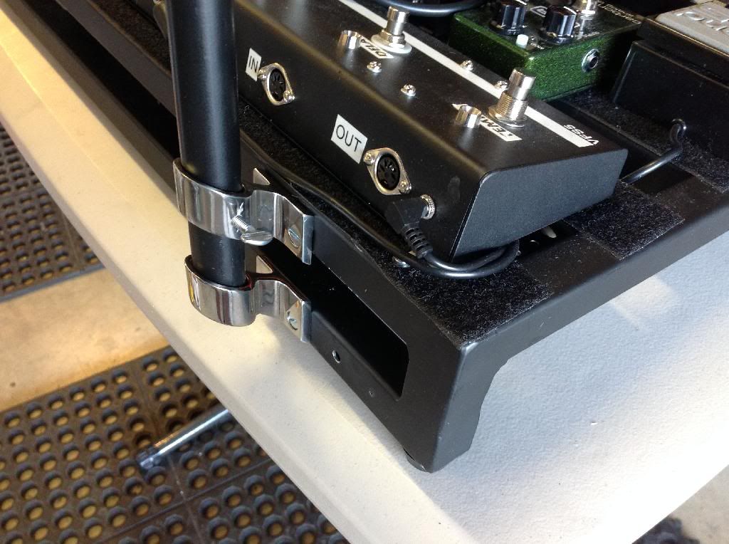 Pedal Train Mic Stand Mount - My Solution | The Gear Page