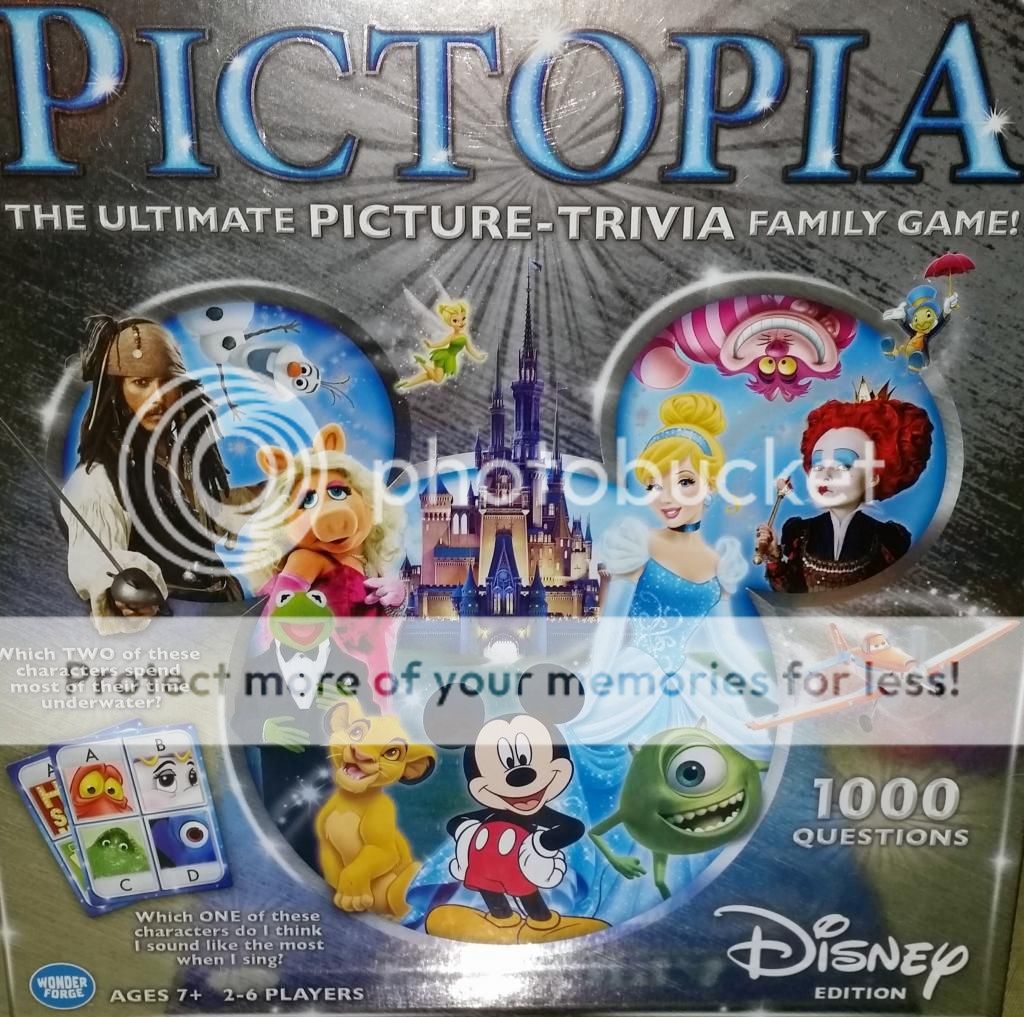 Pictopia Disney Edition Board Game 