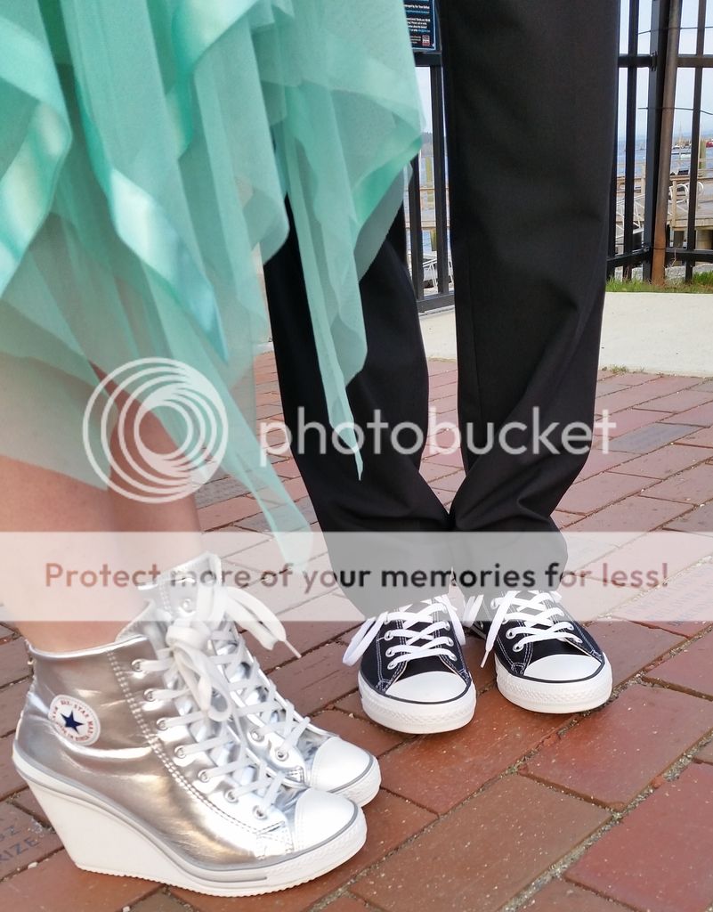  Wearing Converse to the Prom