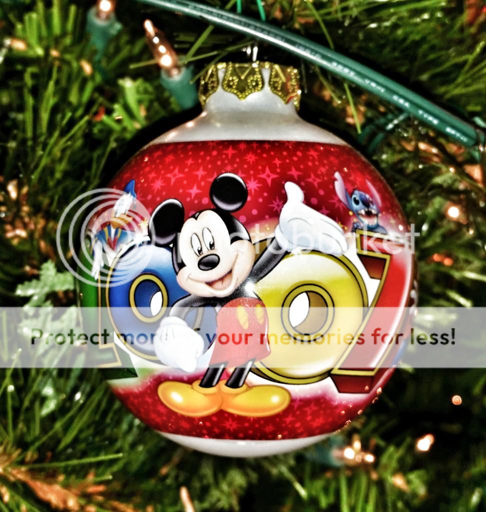  Walt Disney World Christmas Ornament