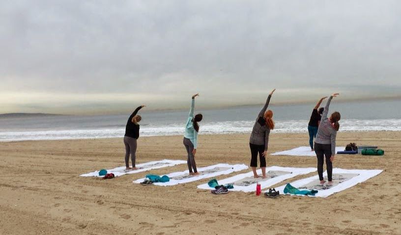 Yoga on the Beach 