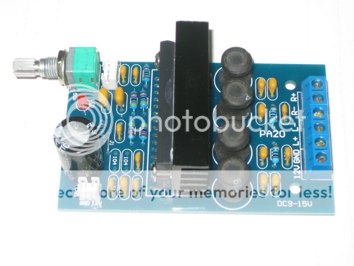   15V TA2020 020 T Class Digital Amplifier board 13W+13W/20W+ 20W  