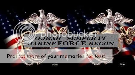 Marine Force Recon (M.F.R.) banner