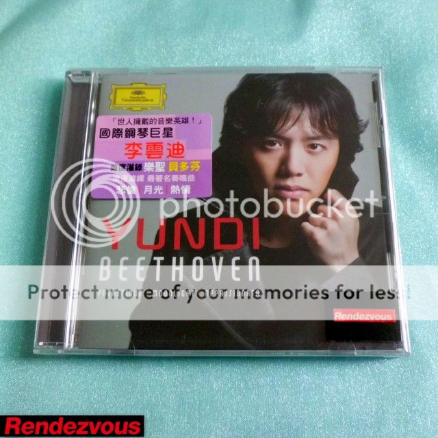 YUNDI LI BeethovenPiano Sonatas CD [2012] DGG NEW Album Moonlight
