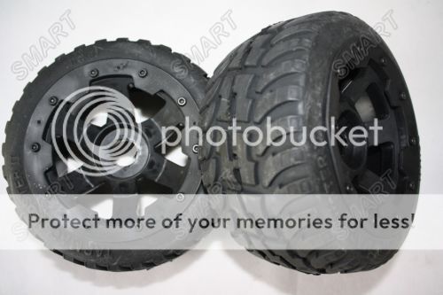 Rovan on Road Tire on HD 6 Spoke Wheels Fit HPI Baja Buggy 5B SS V2 0 King Motor